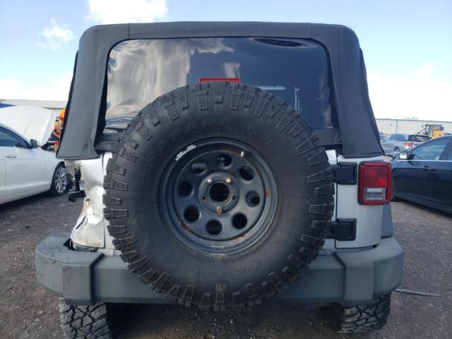 1J4FA24129L701747 - 2009 JEEP WRANGLER X SILVER photo 6