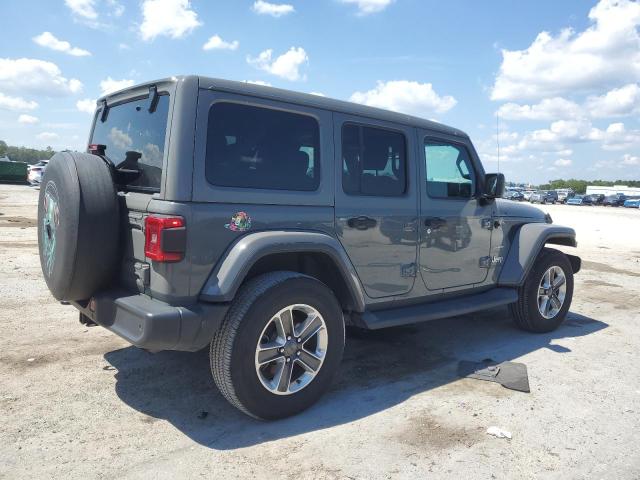 1C4HJXEG8KW608136 - 2019 JEEP WRANGLER U SAHARA GRAY photo 3