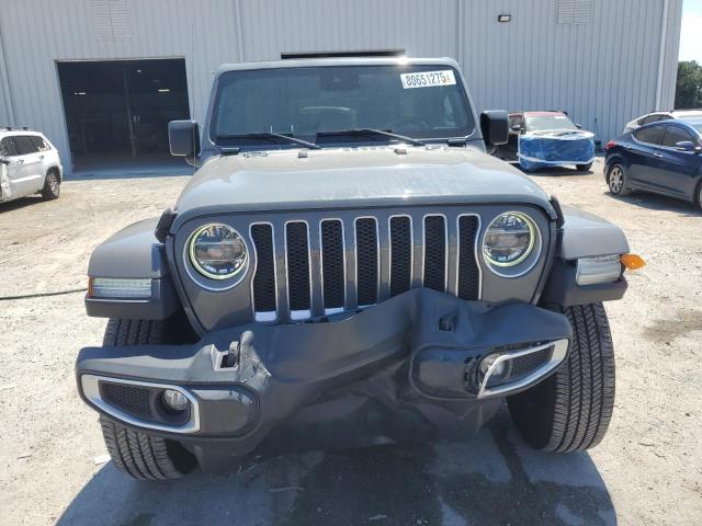 1C4HJXEG8KW608136 - 2019 JEEP WRANGLER U SAHARA GRAY photo 5