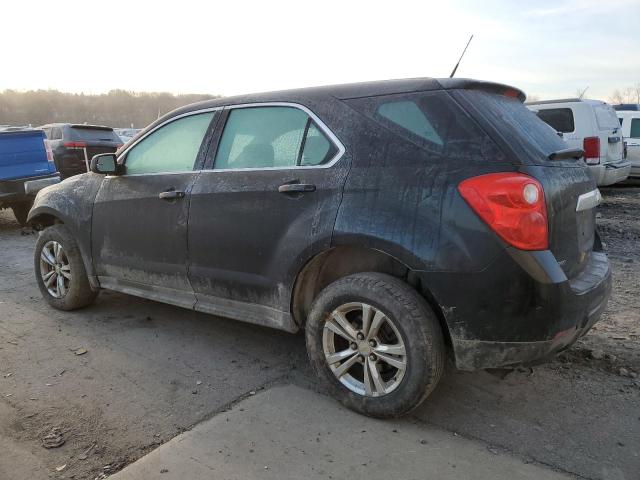 2CNFLCEC9B6371296 - 2011 CHEVROLET EQUINOX LS BLACK photo 2