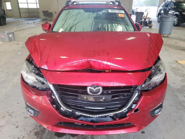 JM1BM1M36F1248909 - 2015 MAZDA 3 GRAND TOURING RED photo 5