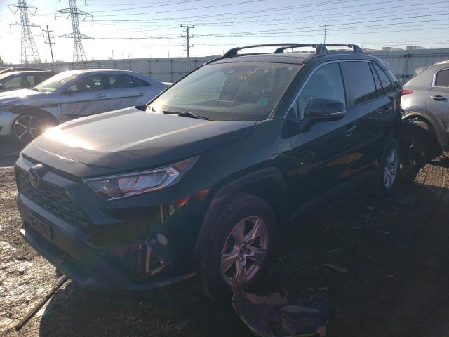 2T3P1RFV0KW049958 - 2019 TOYOTA RAV4 XLE BLACK photo 1