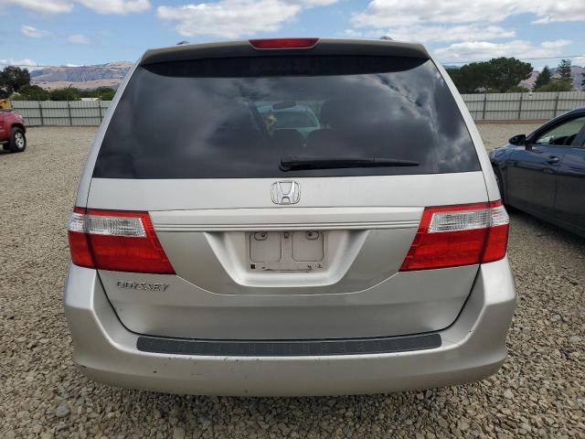 5FNRL38686B404098 - 2006 HONDA ODYSSEY EXL SILVER photo 6