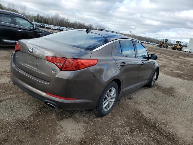 KNAGM4A7XD5338811 - 2013 KIA OPTIMA LX BROWN photo 3