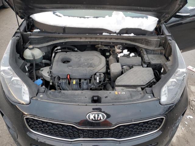 KNDPM3AC1J7425233 - 2018 KIA SPORTAGE LX BLACK photo 12