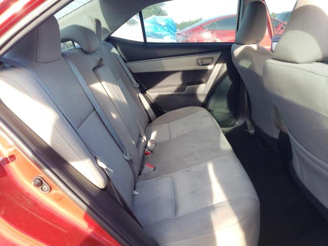 2T1BURHE0GC570470 - 2016 TOYOTA COROLLA L RED photo 10