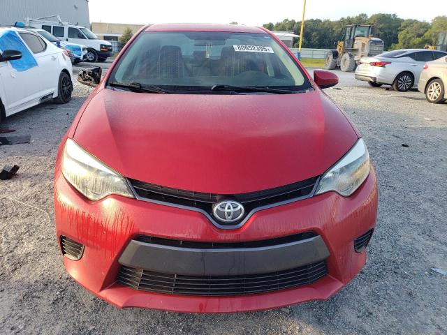 2T1BURHE0GC570470 - 2016 TOYOTA COROLLA L RED photo 5