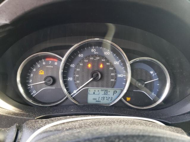 2T1BURHE0GC570470 - 2016 TOYOTA COROLLA L RED photo 9