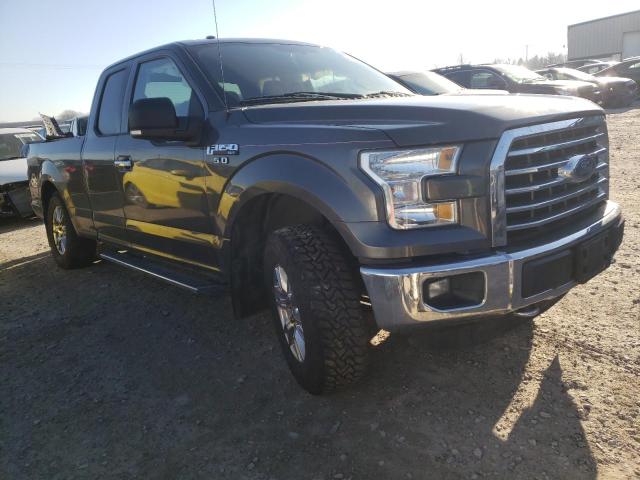 1FTFX1EFXFFD11773 - 2015 FORD F150 XLT SUPER CAB GRAY photo 4