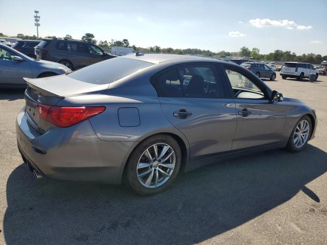 JN1BV7AR4EM684909 - 2014 INFINITI Q50 BASE GRAY photo 3