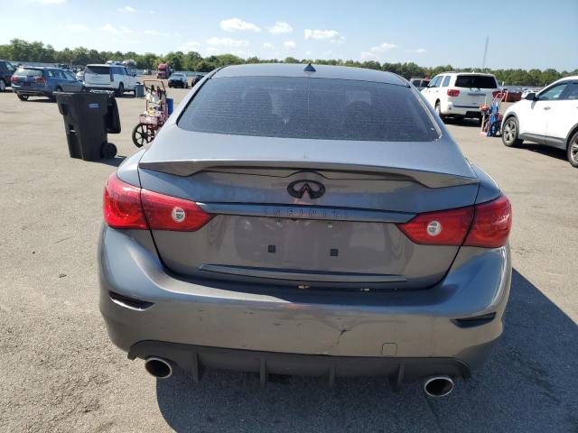JN1BV7AR4EM684909 - 2014 INFINITI Q50 BASE GRAY photo 6