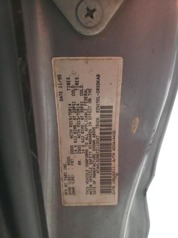 4TAVL52N6TZ110047 - 1996 TOYOTA TACOMA XTRACAB GRAY photo 12