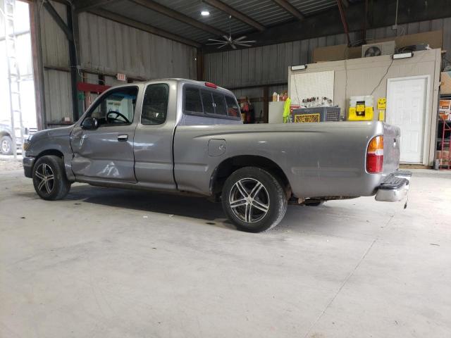 4TAVL52N6TZ110047 - 1996 TOYOTA TACOMA XTRACAB GRAY photo 2