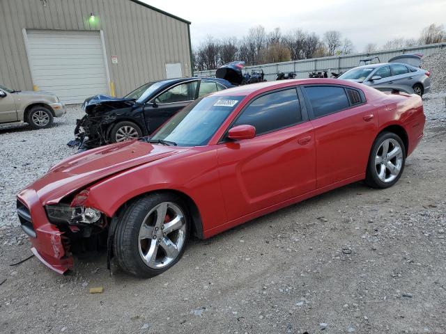 2C3CDXBG7DH509173 - 2013 DODGE CHARGER SE RED photo 1