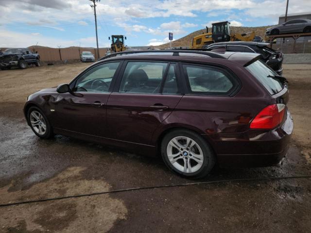 WBAVT73508FV29452 - 2008 BMW 328 XIT BURGUNDY photo 2