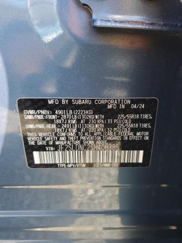 JF2SLDNC2SH408385 - 2025 SUBARU FORESTER LIMITED Azul foto 13