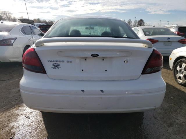 1FAFP53U05A270614 - 2005 FORD TAURUS SE WHITE photo 6