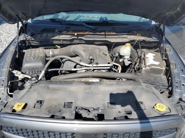 1C6RR6GTXDS528677 - 2013 RAM 1500 SLT GRAY photo 11