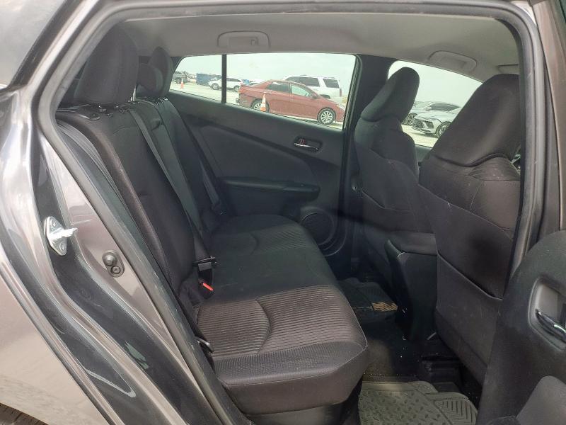 JTDKBRFUXG3518417 - 2016 TOYOTA PRIUS Сұр фото 10
