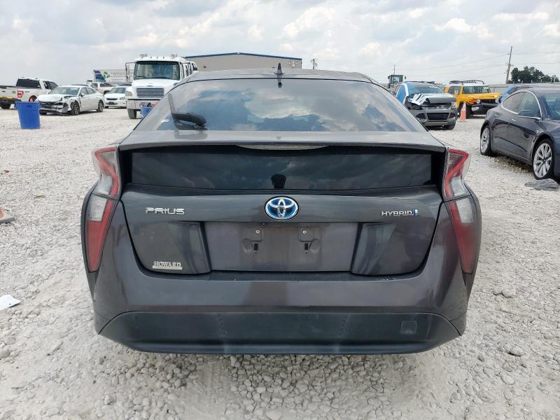 JTDKBRFUXG3518417 - 2016 TOYOTA PRIUS Сұр фото 6