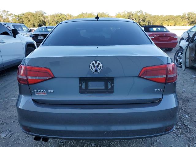 3VWD17AJ6FM297308 - 2015 VOLKSWAGEN JETTA SE GRAY photo 6