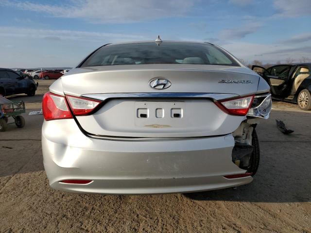 5NPEB4AC8DH633712 - 2013 HYUNDAI SONATA GLS SILVER photo 6