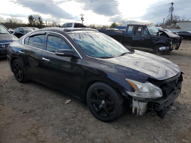 1N4AA5AP8AC873205 - 2010 NISSAN MAXIMA S BLACK photo 4