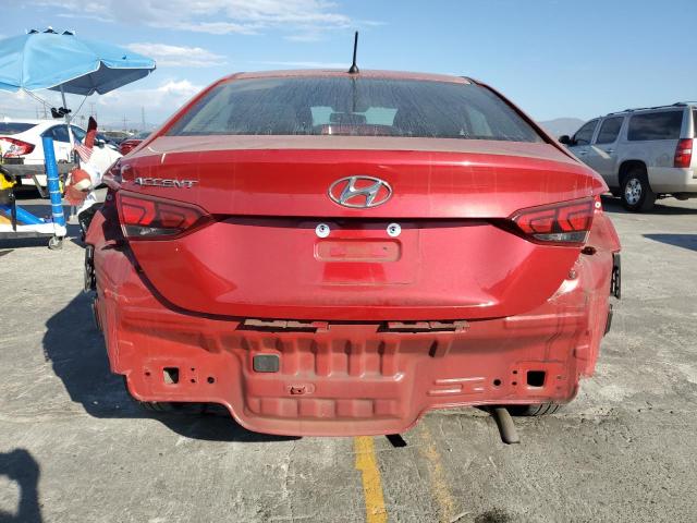 3KPC24A67NE171554 - 2022 HYUNDAI ACCENT SE RED photo 6