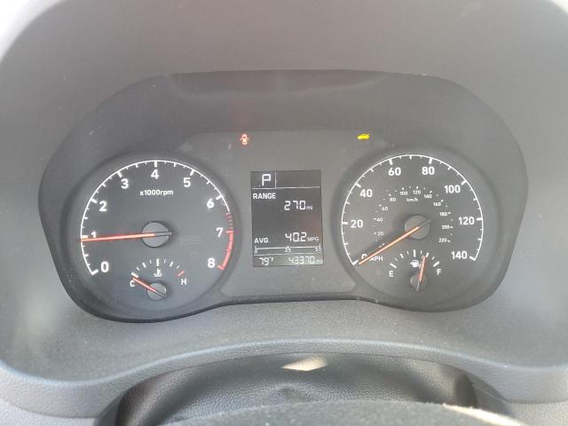 3KPC24A67NE171554 - 2022 HYUNDAI ACCENT SE RED photo 9