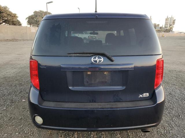 JTLKE50E481047562 - 2008 TOYOTA SCION XB BLUE photo 6