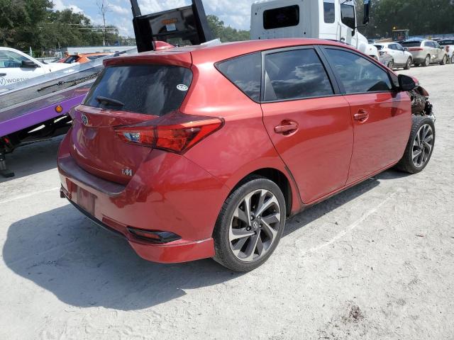 JTNKARJE3GJ521718 - 2016 TOYOTA SCION IM 红色 照片 3