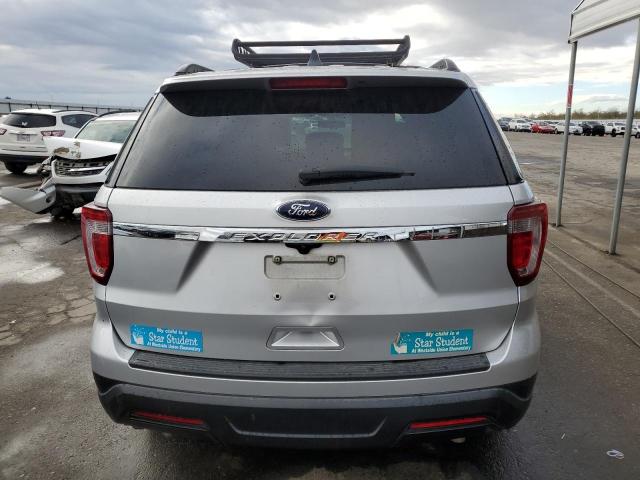 1FM5K7B8XJGC00867 - 2018 FORD EXPLORER SILVER photo 6