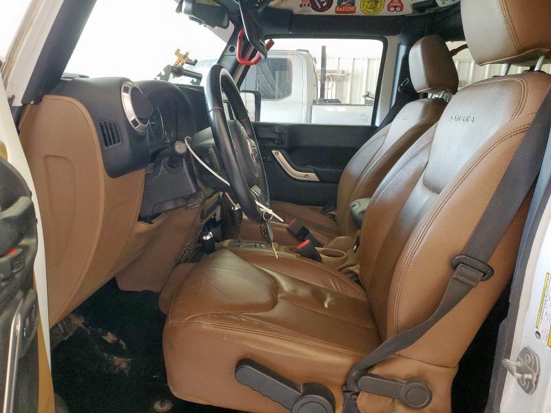 1C4HJWEGXGL270113 - 2016 JEEP WRANGLER U SAHARA 白色 照片 7