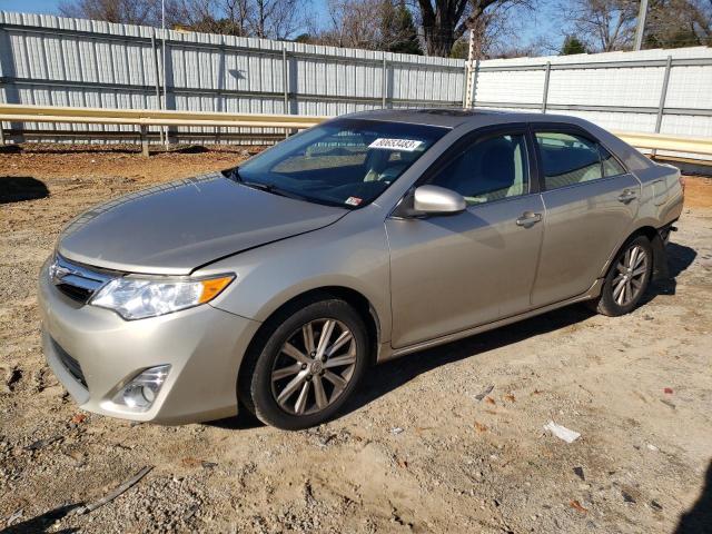 4T4BF1FK5ER354121 - 2014 TOYOTA CAMRY L GOLD photo 1