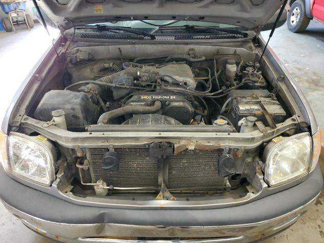 5TBRN34101S209629 - 2001 TOYOTA TUNDRA ACCESS CAB SR5 SILVER photo 11