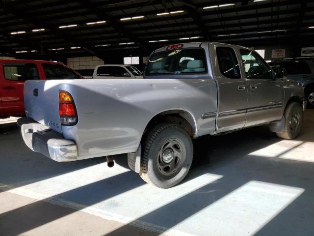 5TBRN34101S209629 - 2001 TOYOTA TUNDRA ACCESS CAB SR5 SILVER photo 3