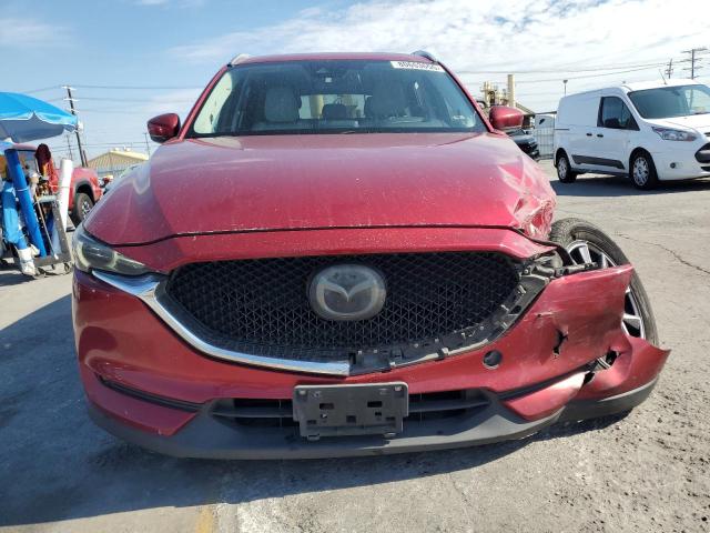 JM3KFADM1J0341586 - 2018 MAZDA CX-5 GRAND TOURING RED photo 5