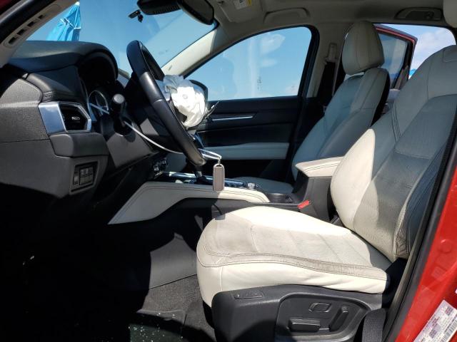 JM3KFADM1J0341586 - 2018 MAZDA CX-5 GRAND TOURING RED photo 7