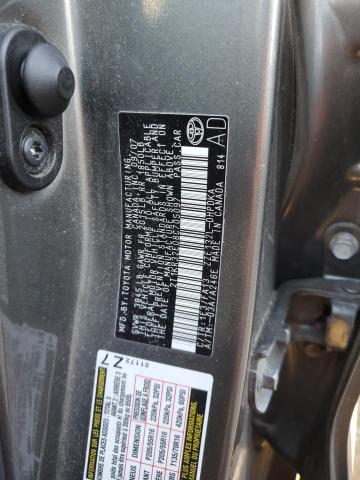2T1KR32E08C705097 - 2008 TOYOTA COROLLA MA XR GRAY photo 12