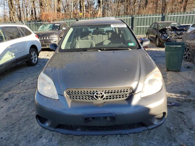 2T1KR32E08C705097 - 2008 TOYOTA COROLLA MA XR GRAY photo 5