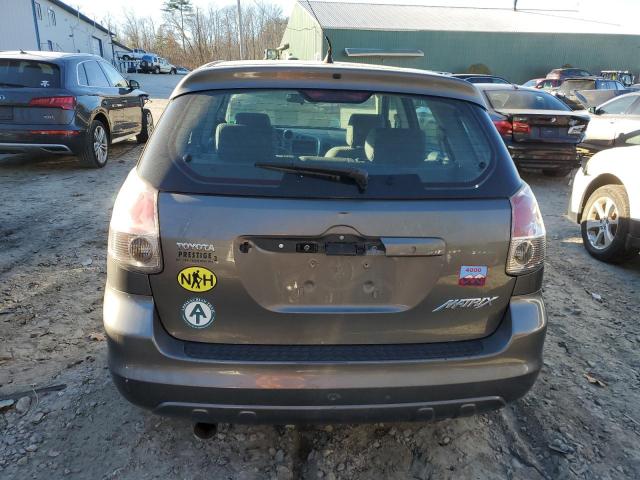 2T1KR32E08C705097 - 2008 TOYOTA COROLLA MA XR GRAY photo 6