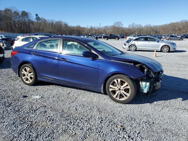 5NPEB4AC5BH046381 - 2011 HYUNDAI SONATA GLS BLUE photo 4