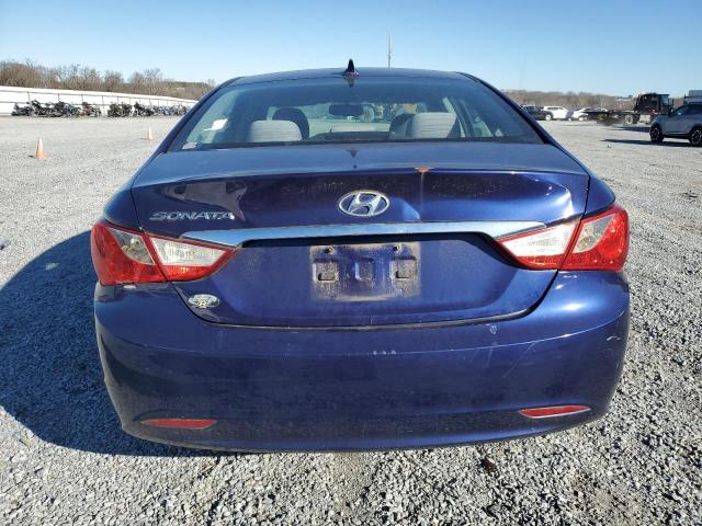 5NPEB4AC5BH046381 - 2011 HYUNDAI SONATA GLS BLUE photo 6