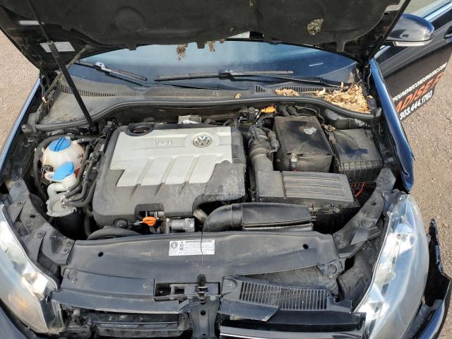 3VWPL7AJ6CM708659 - 2012 VOLKSWAGEN JETTA TDI 黑色 照片 11