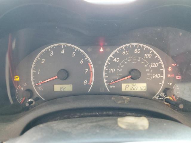 5YFBU4EE9CP003255 - 2012 TOYOTA COROLLA BASE Մոխրագույն լուսանկար 9