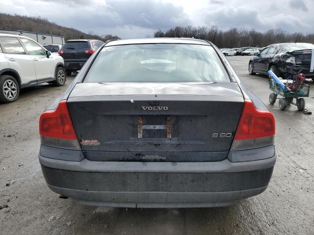 YV1RS61T632244266 - 2003 VOLVO S60 BLACK photo 6