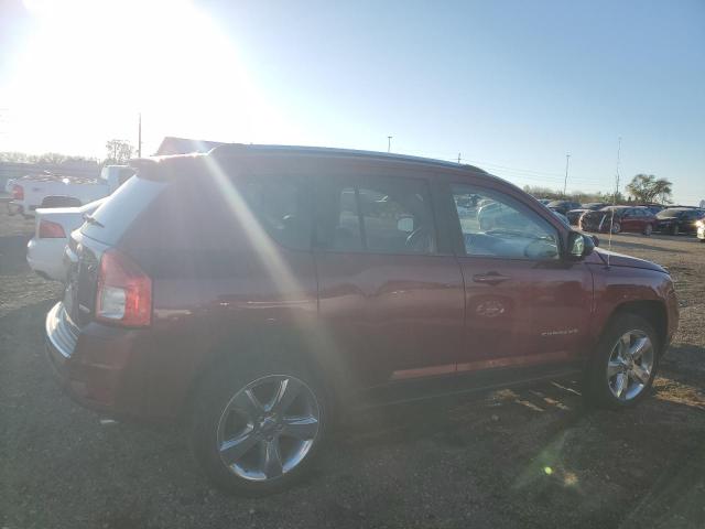 1C4NJDCB5DD101508 - 2013 JEEP COMPASS LIMITED BURGUNDY photo 3