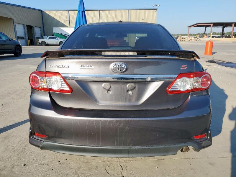 5YFBU4EE1DP083846 - 2013 TOYOTA COROLLA BASE 石墨色 照片 6