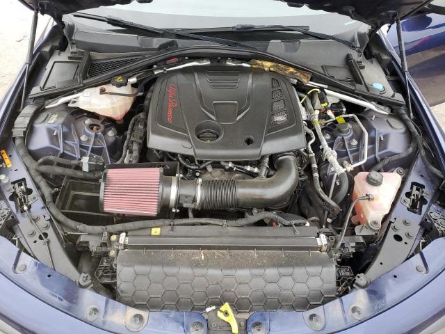 ZARFAEDN4H7542110 - 2017 ALFA ROMEO GIULIA Q4 ლურჯი ფოტო 11