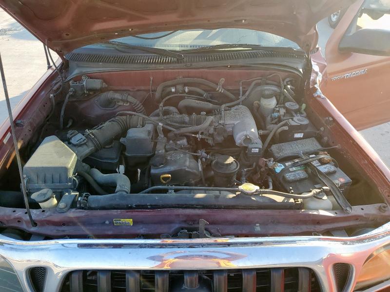 5TEVL52N01Z837495 - 2001 TOYOTA TACOMA XTRACAB 红色 照片 11